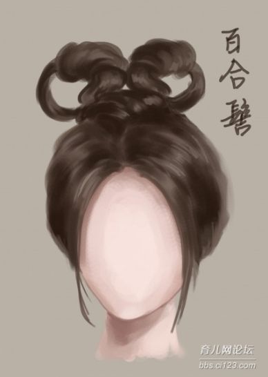 Bách Hợp K kiểu búi tóc của phụ nữ vào thời xưa